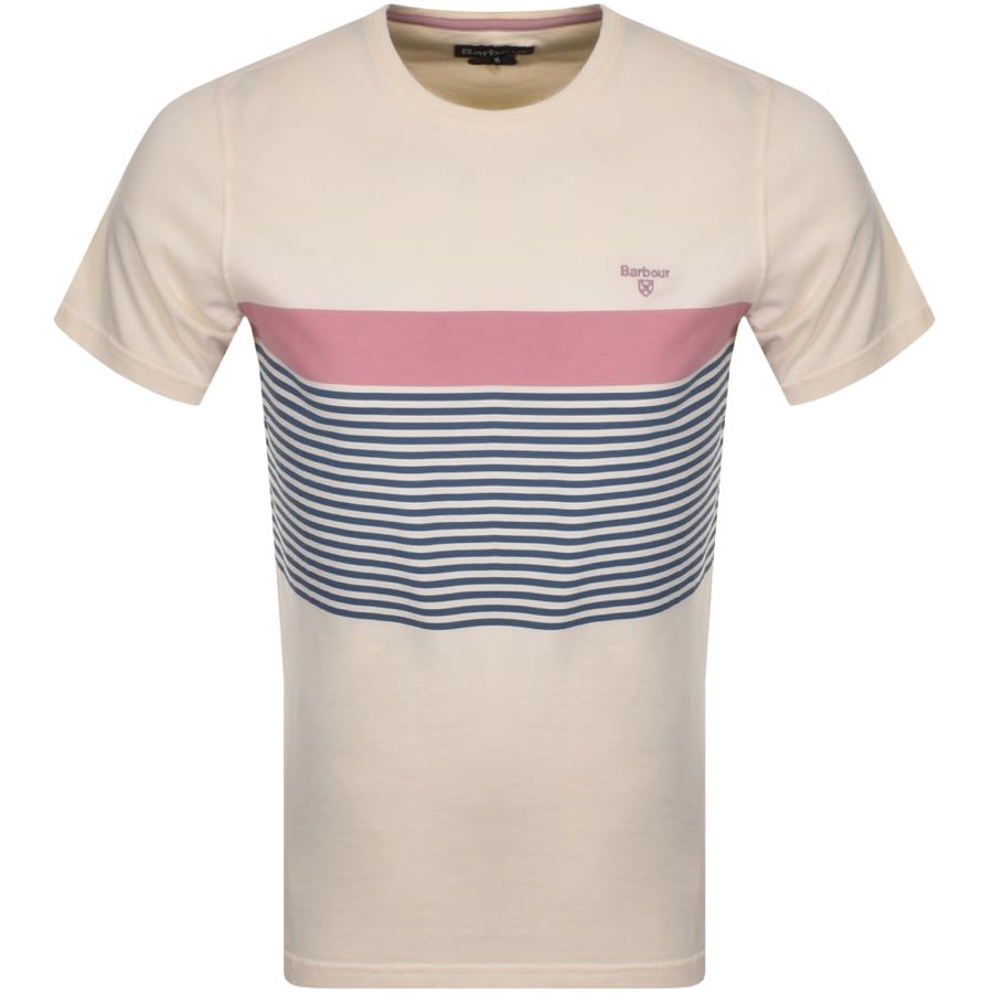 Alternative Image for ProductBarbour Braeside T Shirt White1